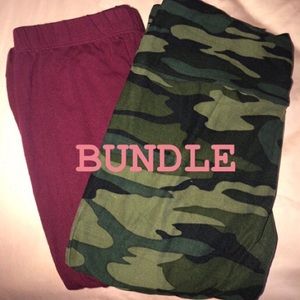BUNDLE ! TWO LEGGINGS